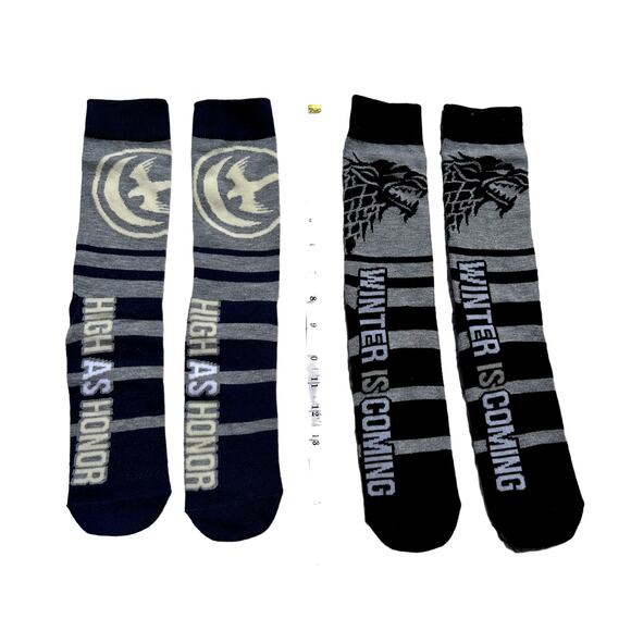 Character Socks - Game of Thrones - Mens 8-12 - Picture 1 of 2